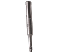 Бур по бетону, двойная спираль, Cobalt W-tip (6x160 мм; SDS PLUS) Denzel 705006