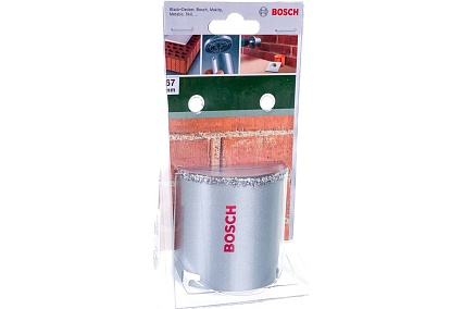 Пильная коронка с твердосплавным напылением 67 мм DIY Bosch 2609255625
