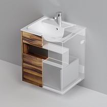 Мебель для ванной Am.Pm Func 60 см дуб крафт