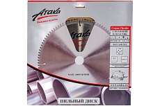 Диск пильный (255 мм; 100T; 30 мм) для алюминия и пластика профи АТАКА 8077910
