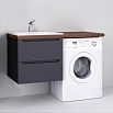 Тумба со столешницей Jorno Wood 120 см под стиральную машинку