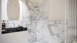 Дизайн-проект ванной комнаты "Парижская сказка"
