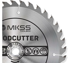 Диск пильный по дереву MKSS Toolbox Woodcutter WC1800 180x36Тх20/16 мм WC18003620