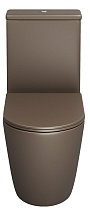 Унитаз-компакт Grossman Color GR-4480BRMS безободковый, коричневый матовый