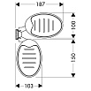 Мыльницы Hansgrohe Cassetta 28684000