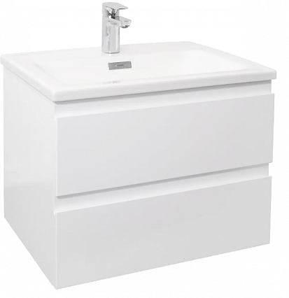 Мебель для ванной Jacob Delafon Madeleine 60 см белый блестящий