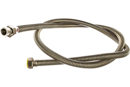 Подводка для газа СТМ ГАЗ сильфонная, 3/4", гайка-гайка, 200 см CGHF3420