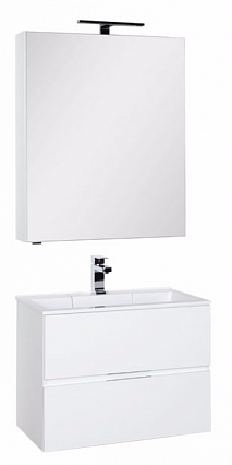 Мебель для ванной Aquanet Алвита 70 см белый
