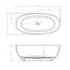 Ванна из смолы Abber Kristall AT9701Onyx 165x78 темный оникс