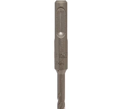 Бур по бетону 6x210 мм, SDS-plus (4 резца) Professional EKF db-6-210-4x4-ue