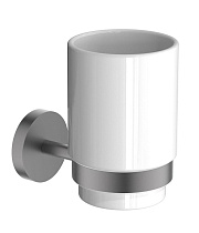 Держатель для стакана Aquatek Бетта AQ4604BGM оружейная сталь