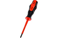 Диэлектрическая отвертка КВТ Профи PZ/FL1x80 79778