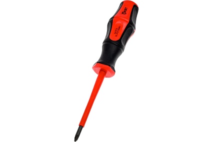 Диэлектрическая отвертка КВТ Профи PZ/FL1x80 79778