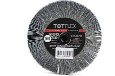Круг лепестковый радиальный универсальный 125x20 мм, М14, Р60 TOTFLEX 4631163848077