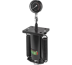 Цилиндр гидравлический Rockforce с манометром для пресса с возвратной пружиной 40т RF-0100-1D(16051)