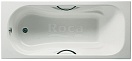 Чугунная ванна Roca Malibu 150x75 см с отверстиями под ручки, арт.2315G000R