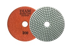 Круг алмазный гибкий шлифовальный АГШК Master Line Universal №200 (125х2.5 мм) Diam 645