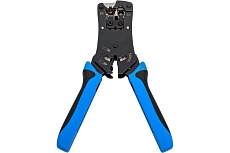 Обжимной инструмент Cabeus для RJ-45 (8р8с), RJ-11/12 (6р6с, 6р4с, 6р2с), 4р4с, 4р2с, профессиональный HT-N468B