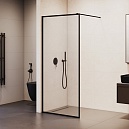 Душевая перегородка RGW Walk In WA-012B 100x200 черный, прозрачное 35101210-84