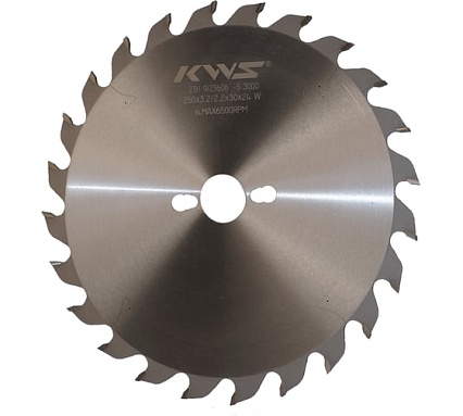 Диск пильный KWS 250х30х3.2х24T W 3000 01030-99989300