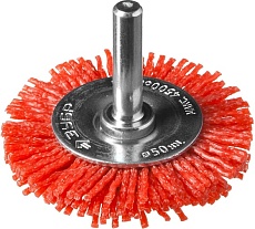 Щетка дисковая (50 мм; нейлоновая проволока с абразивным покрытием) для дрели Зубр 35161-050_z02
