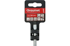 Плоская ударная отвертка Draumet 6x100 мм 3853