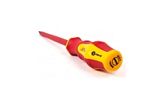 Отвертка диэлектрическая Ultra Grip SL 6,5 х 150 мм CR-V КОБАЛЬТ 646-461