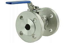 Шаровый кран DN.ru КШФП.316.200 Ду20 Ру40 с ISO-фланцем и рукояткой D160-04827