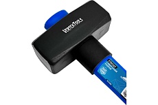 Кувалда Vertextools 2000 г, фибергласовая обрезиненная рукоятка 10-12-2000