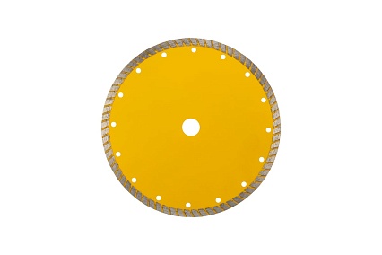 Диск алмазный отрезной Турбо (230x22.2x2.8x10 мм) Kranz KR-90-0125