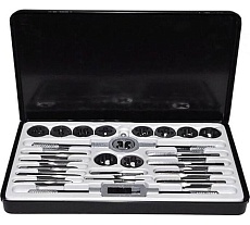 Набор метчиков и плашек Torin дюймовый, 24 предмета TRX024INCH