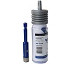 Коронка алмазная с воском по керамограниту PRO 12 мм, 1/4" HEX KEOS DC12SKT