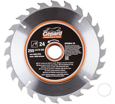 Диск пильный 255x32/30 мм, 24 зуба Gepard GP0904-24