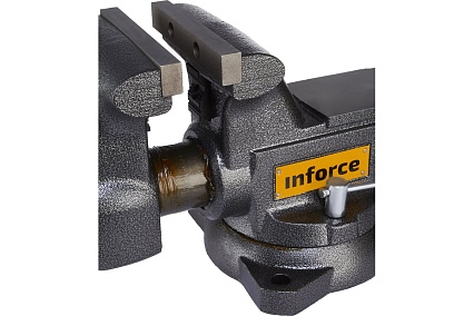 Поворотные слесарные тиски Inforce 165 мм 05-23-11