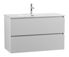 Тумба с раковиной BelBagno Uno 100 см Bianco Opaco