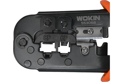 Универсальный кримпер Wokin с храповиком, 8P, 6P, 185 мм 1352846