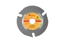 Диск пильный по дереву для УШМ Profi Plus (125x2.2x22.2 мм; 3 зуба с карбидными вставками) CUTOP 75-587