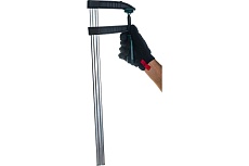 Струбцина тип F, DIN 5117, 120х500мм Kraftool EXPERT 32011-120-500