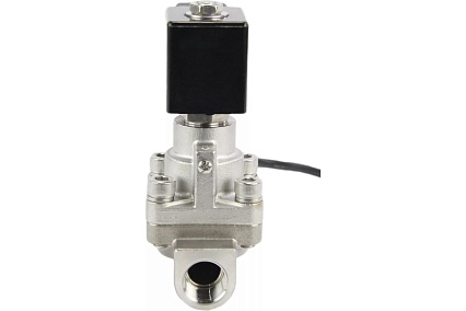 Электромагнитный клапан DN.ru V2W-901P-NC Ду15 Ру6-100 НЗ PTFE 220В AC D130-02730