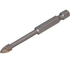 Сверло по кафелю и стеклу PREMIUM 4х75 мм, 4 режущие кромки Draumet 9196