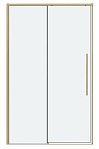 Душевая дверь Grossman Galaxy 130x195 прозрачное, золото сатин 100.K33.01.130.32.00