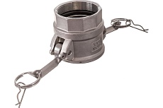 Камлок тип D (розетка внутренняя; 50 мм-2&quot;; резьба BSP; нержавеющая сталь) TITAN LOCK TL200DSS