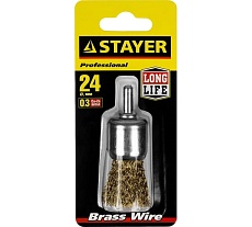 Кистевидная щетка 24 мм для дрели Stayer 35113-24