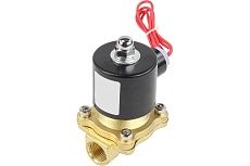 Электромагнитный клапан DN.ru VS2W-100E-NC Ду8 Ру10 латунь, резьба 1/4&quot; EPDM 220B AC D130-01246