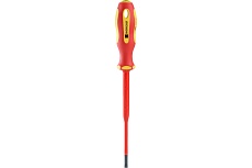 Диэлектрическая шлицевая отвертка с тонким жалом Norgau 3,5х100 мм, тип N172-3,5х100 067063135