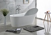 Ванна из искусственного камня Timo Kirsti KIRSTI1785R 178x76 см белый матовый