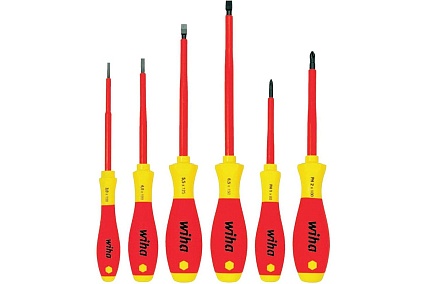 Набор отверток SoftFinishelectric 320N SF K6 6 шт Wiha 00833