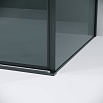 Душевой уголок Grossman Galaxy 120.K33.01.1370.21.10 130x70 тонированный, черный матовый