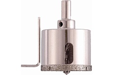 Коронка алмазная по стеклу и керамограниту 35x67 мм Pobedit 3009035