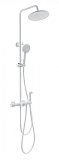 Душевая стойка Wonzon&Woghand WW-B3097-A-MW термостат, белый матовый